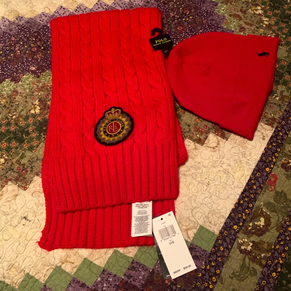 🔥Polo-SET🔥 Hat & Scarf